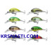 Воблер Daiwa Tournament Baby Crank 35F-DR длина 35мм вес 3,5гр